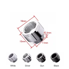 FREEZEMOD PC 수냉식 익스텐더 피팅 베이스 길이 10mm-40mm M-F 스레드 육각 키 디자인 고급 황동 소재, 02 10mm, 01 사양 8