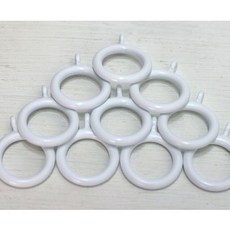 G1003120002 25mm엘로커텐링화이트10개set