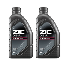 지크 X8 LS 5W-30, 2개, 1L