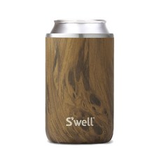 Swell 드링크 칠러 354ml, 1개, Teakwood