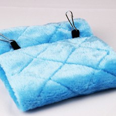 時尚鳥鸚鵡籠保暖吊床小屋帳篷床睡覺和孵化鳥帳篷鳥屋鳥籠laiwc, 藍色 L