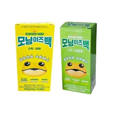 모닝이즈백 스틱 레몬 + 그린애플 20g 혼합구성 40개