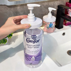 입구 넓은 대용량 디스펜서 리필병 주방 욕실 세탁실 1000ml, 투명 1000ml, 1개