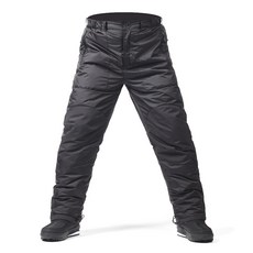 모토스탠스 오토바이 겨울 방한바지 배달 라이더 바이크팬츠, 블랙