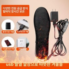 스키부츠열선 충전식 전기 보온 가열 패드 부츠, 1개, 온도 조절 1.6m 내한 케이블