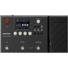 NUX MG400 다중 이펙트 페달 앰프 모델링 512 샘플 IR 10개 독립 이동 가능한 신호 블록