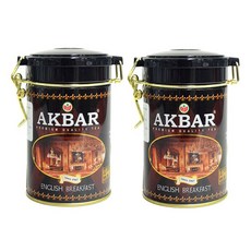 아크바 잉글리쉬 브렉퍼스트 100g Tin 2개세트, 1개입, 2개
