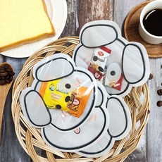 캐릭터 포장 디자인 지퍼백 강아지