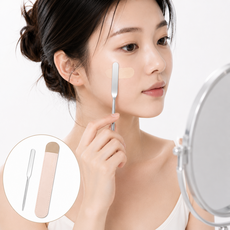 파운데이션 스페출라 메이크업 믹싱 스파츌라, 1개