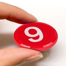 제인추천샵디자인 숫자 자석 초록10p 유아수학교구, 파랑