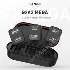 SYNCO 무선마이크 유튜브 방송 녹음용, 1개, G2A2Mega