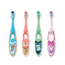조르단 스텝 2단계 유아칫솔, 랜덤 발송, 1개입, 6개