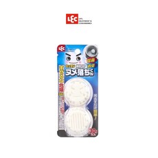 LEC 激落君 排水孔清潔錠 除菌消臭, 1個, 30g x 2入
