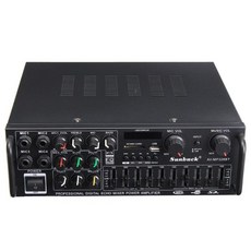 블루투스 2.0 채널 + 오디오 전력 HiFi 12V/220V AV 자동차 홈용 스피커 리모콘, 01 220V 12V