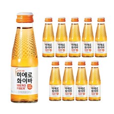 미에로 화이바 10병 식이섬유 몸매관리 마시는 음료 D/식이섬유/마시는비타민/마시는음료/미에로화이바/혼, 10개, 210ml