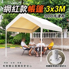 活動帳 客廳帳 網紅款帳篷3x5M 帳篷 炊事帳 遮雨棚 遮陽棚 廣告棚 露營棚 速搭篷 市集 興雲網購, 網紅款帳篷3x3M純頂布(不含支架), 網紅款帳篷3x3M純頂布(不含支架), N/A