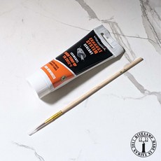 排氣管膠，含毛刷一隻，汽化燈爐密封用, 1個