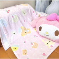 리락쿠마 대형 담요 극세사 블랭킷 150x200 캐릭터 이불