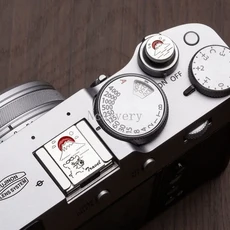 후지필름 XT50 II X100VI Xhalf Gfx100rf 니콘 ZF 용 카메라 슈 커버, 02 1 Set Thread 1