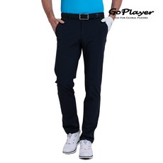【GoPlayer】男彈性透氣冲孔高爾夫長褲 S/M/L/XL/2XL (運動休閒長褲)