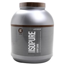 ISOPURE 低卡分離乳清蛋白 巧克力口味, 2.04kg, 1桶