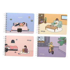 보리 드로잉노트 3호 (4개), 상세페이지 참조, 상세페이지 참조