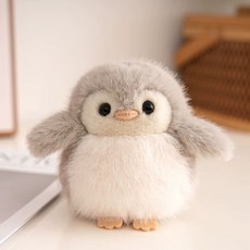 푸들인형 강아지 애착 리얼펫 진짜같은 인형, 1개, N. 펭귄