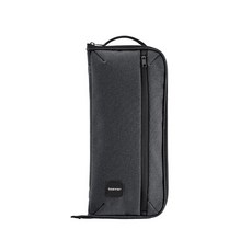 basiner ACME ST 鼓棒袋 耐磨材質保護鼓棒 輕巧設計方便攜帶 多隔層收納配件 時尚外觀展現品味, Charcoal Grey, 1個