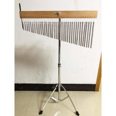 오르프 바차임 성가대 사운드 합주 타악기 교구 반주, E. 36톤 실버 도금 스탠드