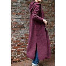 비꼴리끄 비꼴리끄후디 빅포켓 롱 가디건 550643