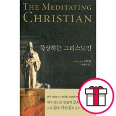 묵상하는 그리스도인 (오대원 예수전도단) + 말씀카드 5종 세트 증정, 단품