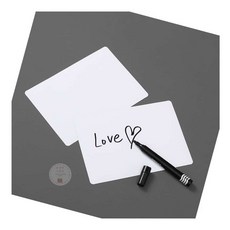 MN 자석 화이트보드 2개 A5 칠판시트지