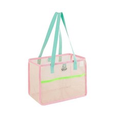 so.cute 大號網紗手提包, 綠色