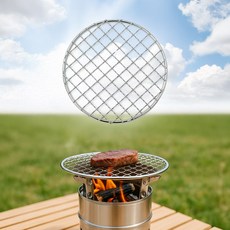 헬로그릴 304스텐 원형 미니 석쇠(15cm), 1개, 15cm