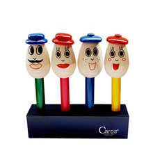 국산인형캐스터네츠 케스터네츠 원목인형 에그패밀리, 1개