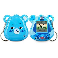 Care Bears Digital Pet - Good Luck Bear 나노 애완동물 관리 기능 3.6cm(1.4인치) 스크린 아동용 휴대용 인터랙티브 가상 애완동물 수, 그럼피 베어