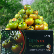 [짭짤이선별] 오리지널 부산 대저 짭짤이 토마토, 1박스, 2.5kg (M) 중과