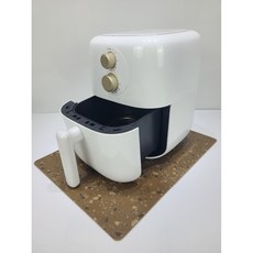 독일모티프매트 에어프라이어 받침대 열차단, 2 브라운 도트, 1개