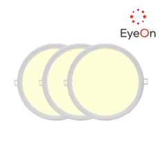 아이온 AS2년 8인치 다운라이트 40W 벌레방지 방습 아주밝음 플리커프리 주광/전구/주백, 주백색(아이보리색), 3개