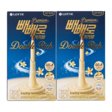 롯데 빼빼로 솔티 바닐라, 2개