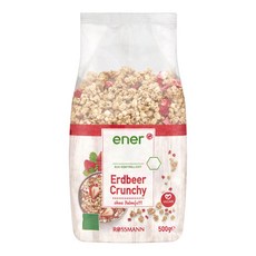 로스만 enerBiO 에너바이오 뮤즐리 딸기 크런치, 1개, 500g