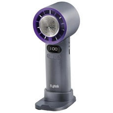 Fujitek 富士電通 冰敷摺疊瞬冷風扇，半導體製冷手持USB風扇, 星空灰, 星空灰, FT-FN500