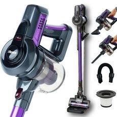 차이슨 무선청소기 + 추가 사은품 플렉시블호스 + 스탠드거치대 + 2년보증 (모터평생보증), 퍼플, AST009PLUSMAX