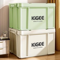 책 보관함 다용도 수납박스 특대형 플라스틱 정리함, 3. 그레이, 강화프레임