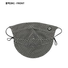 디즈니골프 남성 배색 패턴 마스크 (SP2MAN030)_US, 블랙