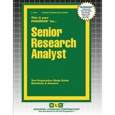 (英文圖書)Senior Research Analyst 平裝版, National Learning Corp, 英文