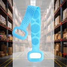 실리콘 샤워타올 부모님 브러시 스트랩 바디 브러쉬 긴