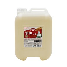 업소용 대용량 덕용말통) 롯데 환만식초 15L, 4개