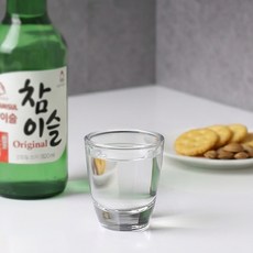 클레어 베이직 술잔 심플 소주잔 6p, 2세트, 투명