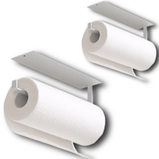 Hunhouse 黏貼式廚房紙巾架, 2 白色